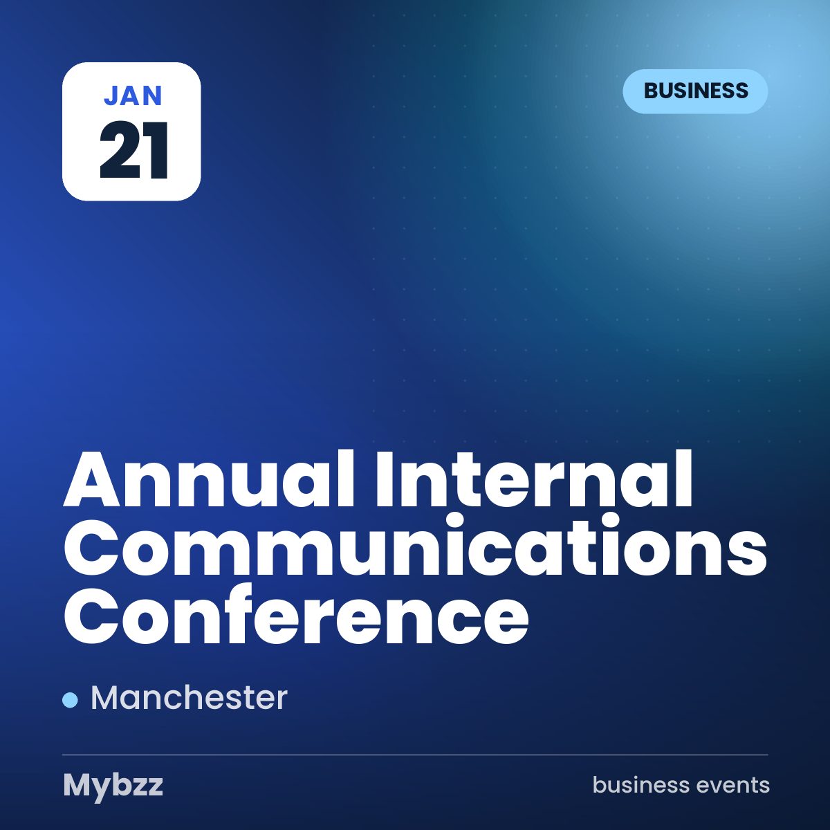 Event cover: Annual Internal Communications Conference