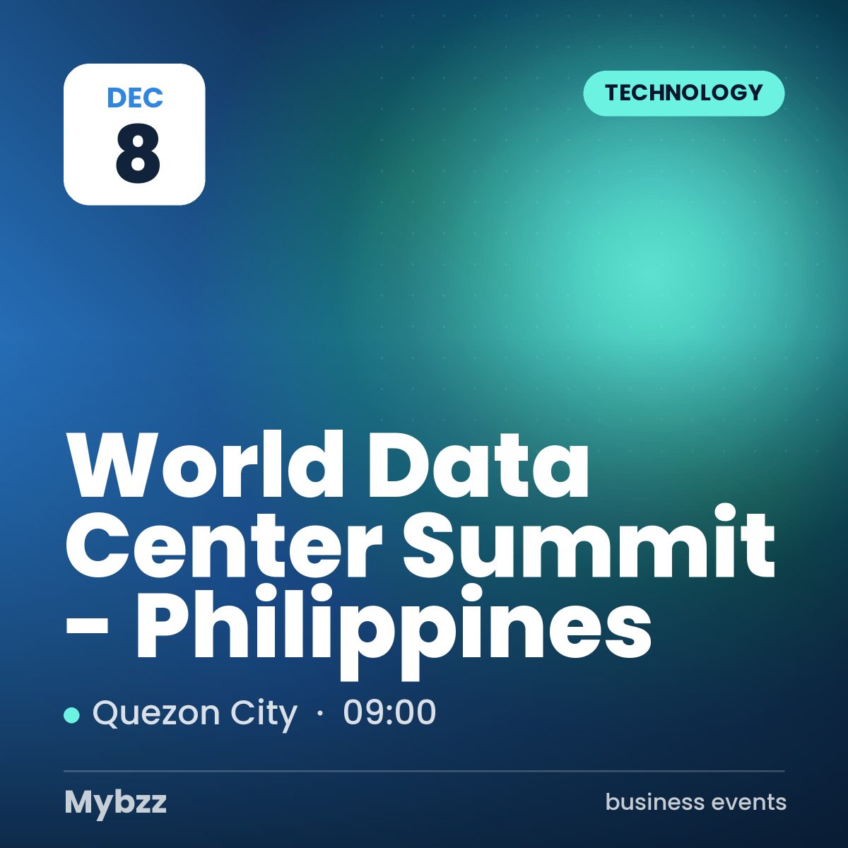 Event cover: World Data Center Summit - Philippines