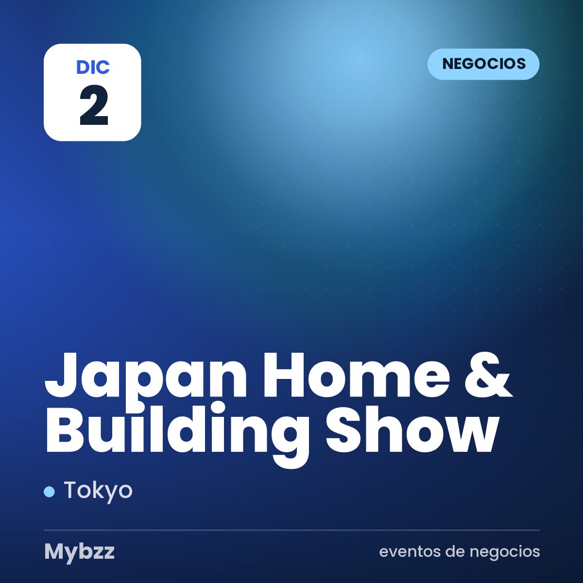Event cover: Japan Home & Building Show