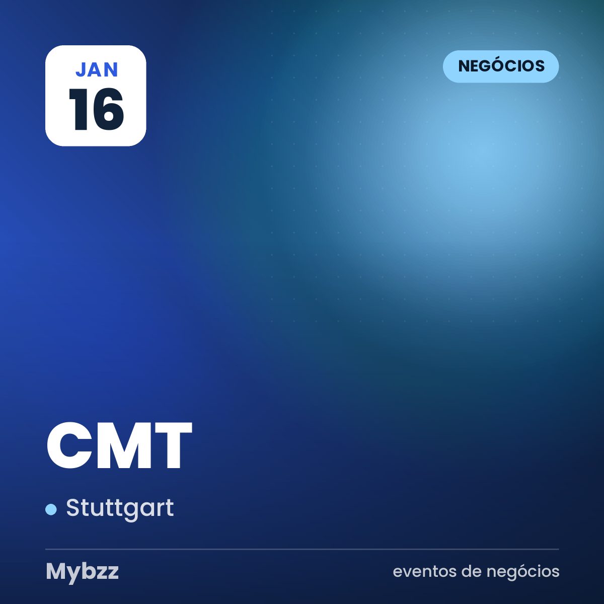 Capa do evento: CMT