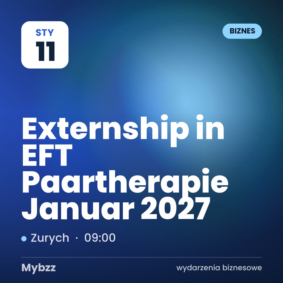 Zdjęcie wydarzenia: Externship in EFT Paartherapie Januar 2027