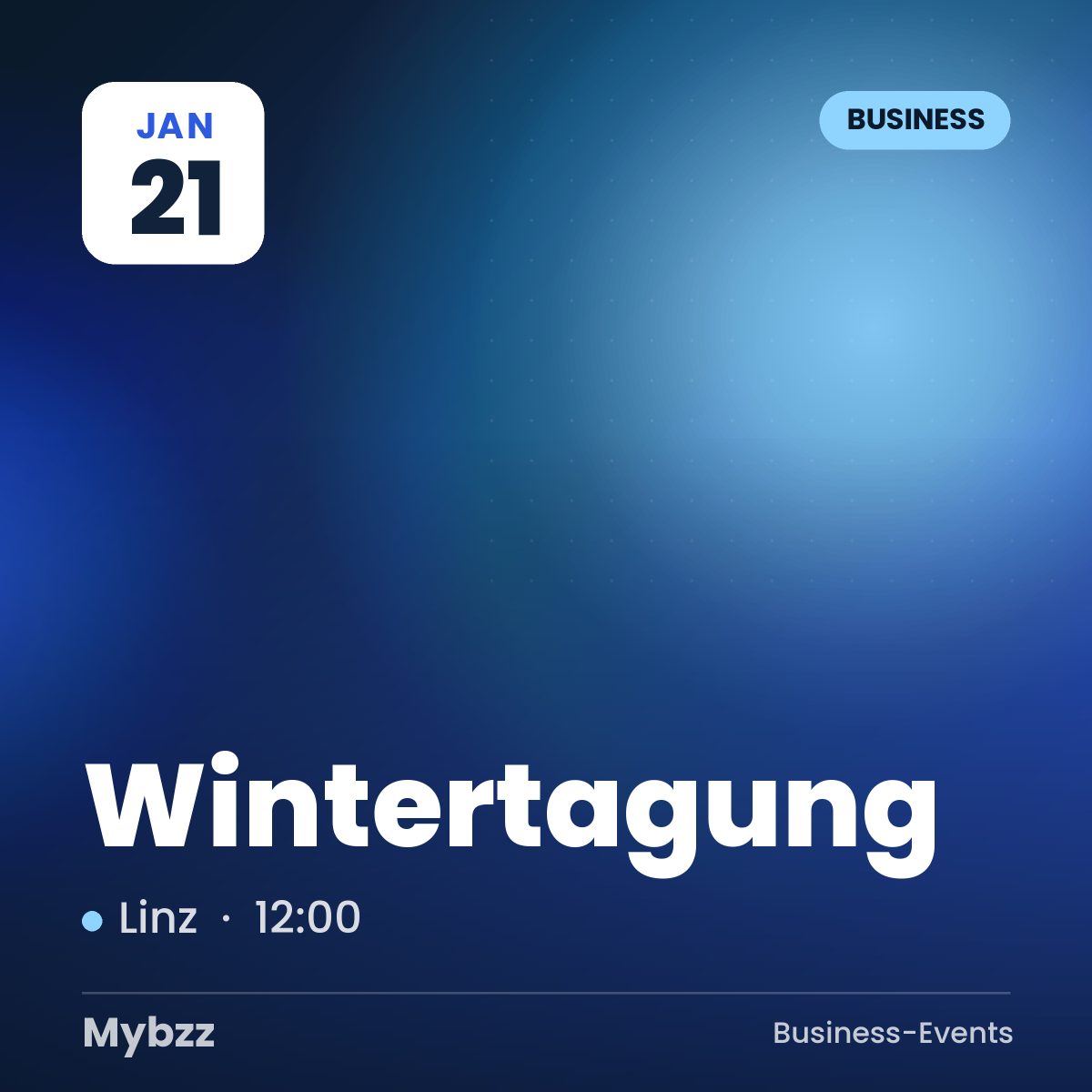 Event cover: Wintertagung