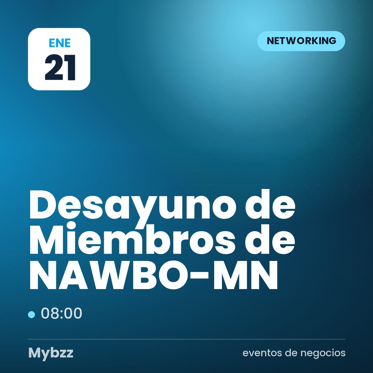 Portada del evento: Desayuno de Miembros de NAWBO-MN