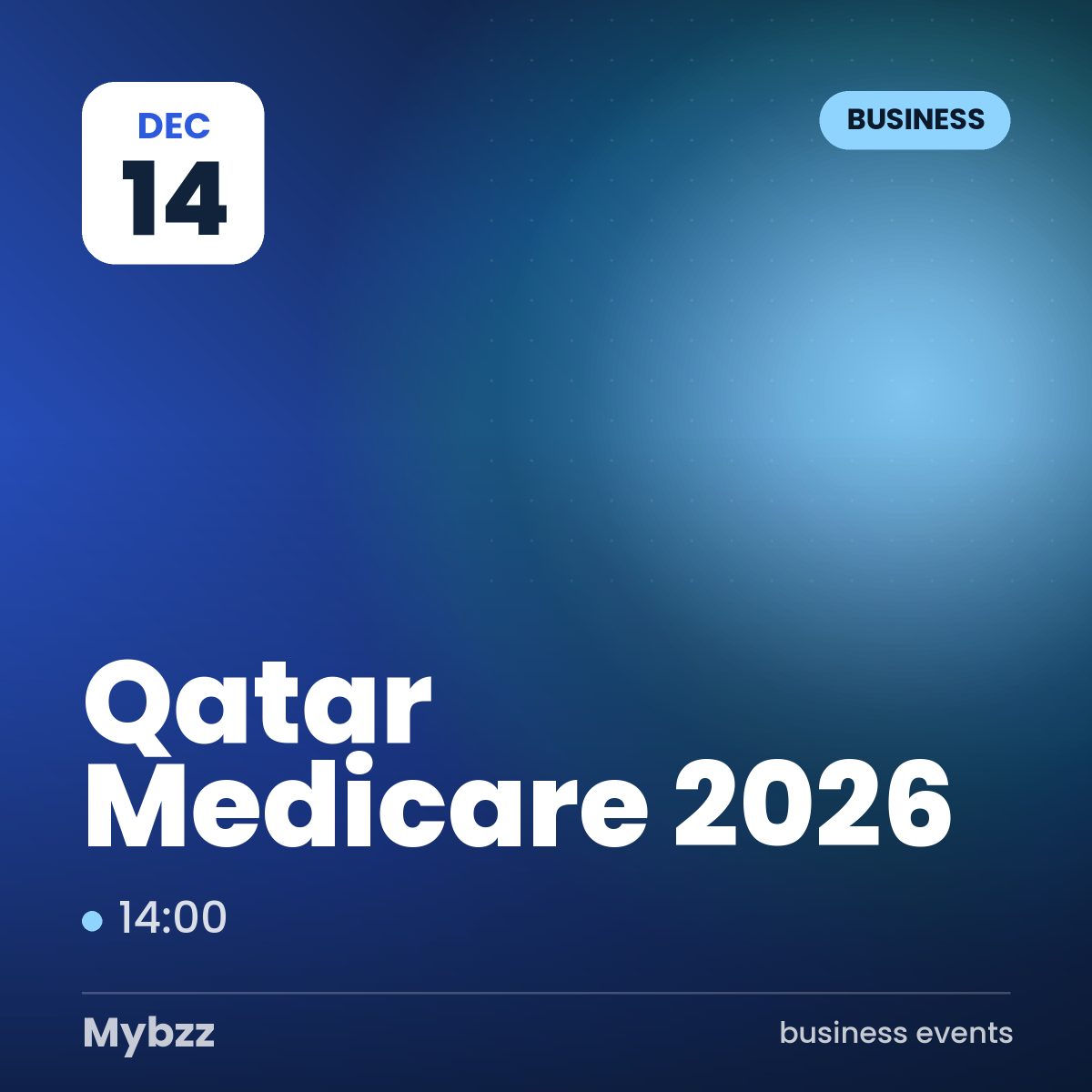 Event cover: Qatar Medicare 2026