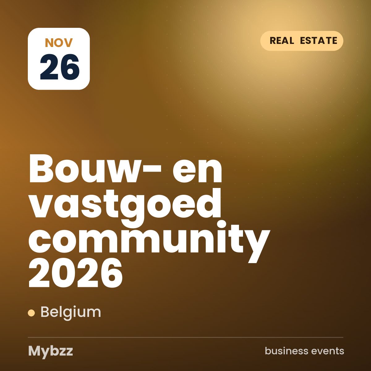 Event cover: Bouw- en vastgoed community 2026
