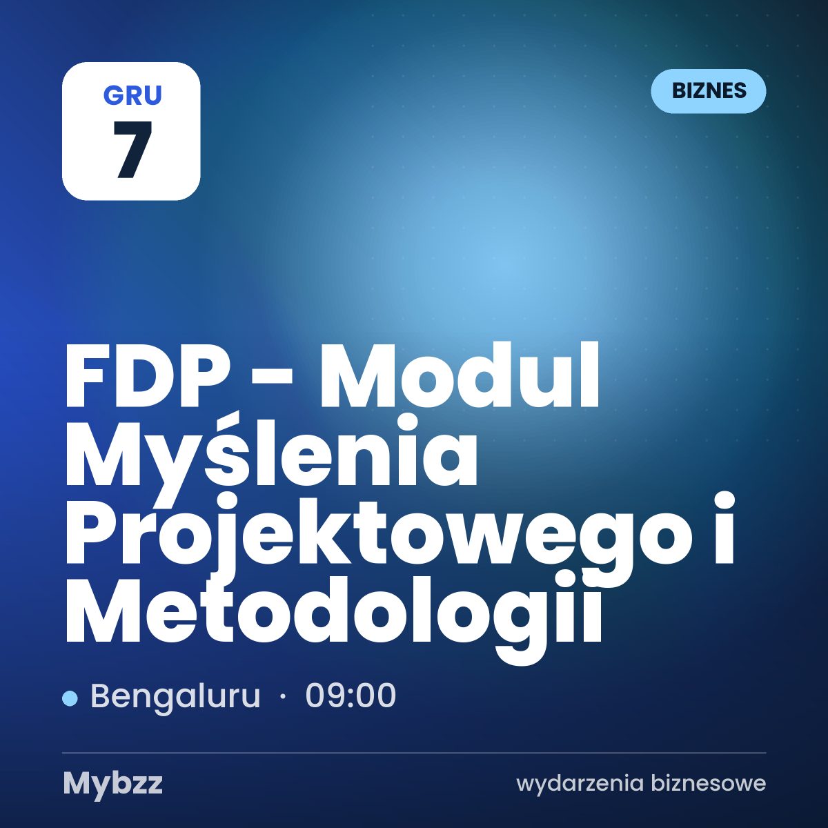 Zdjęcie wydarzenia: FDP - Modul Myślenia Projektowego i Metodologii