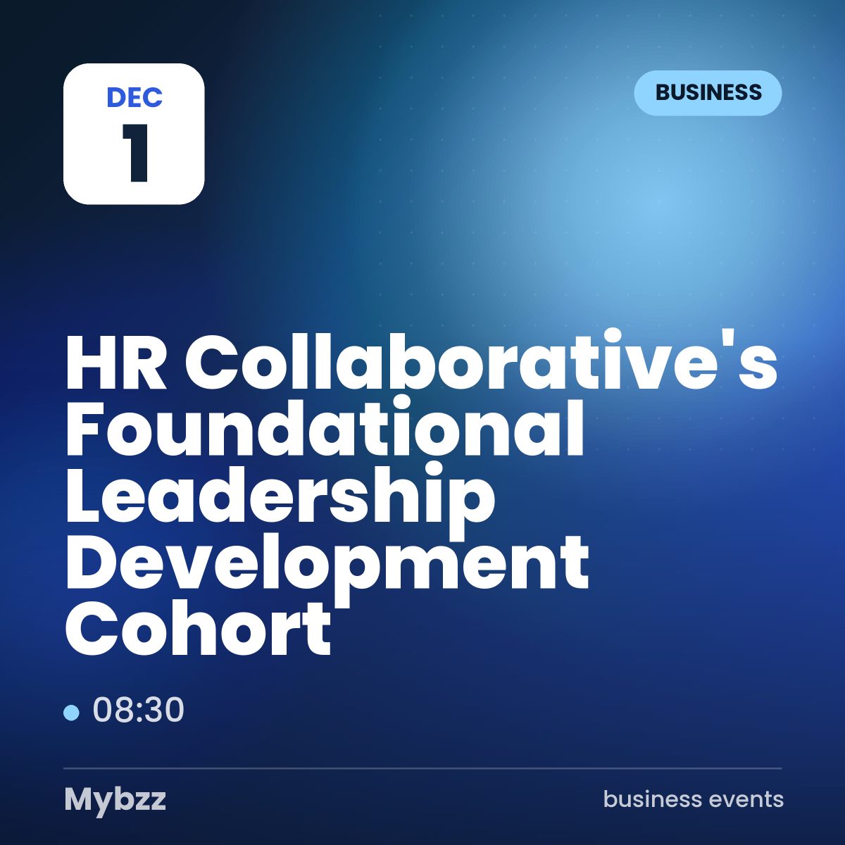 Event cover: HR Collaborative’s Foundational Leadership Development Cohort