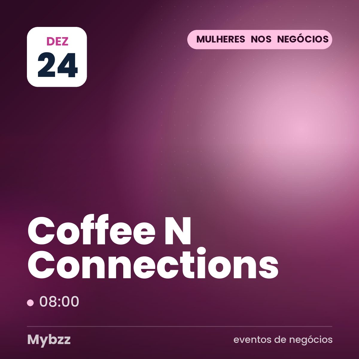 Capa do evento: Coffee N Connections