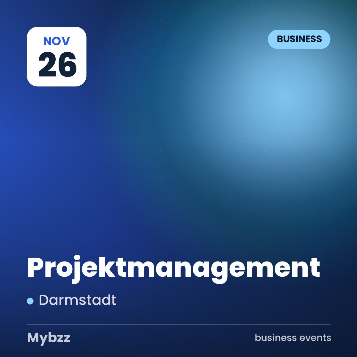 Event cover: Projektmanagement