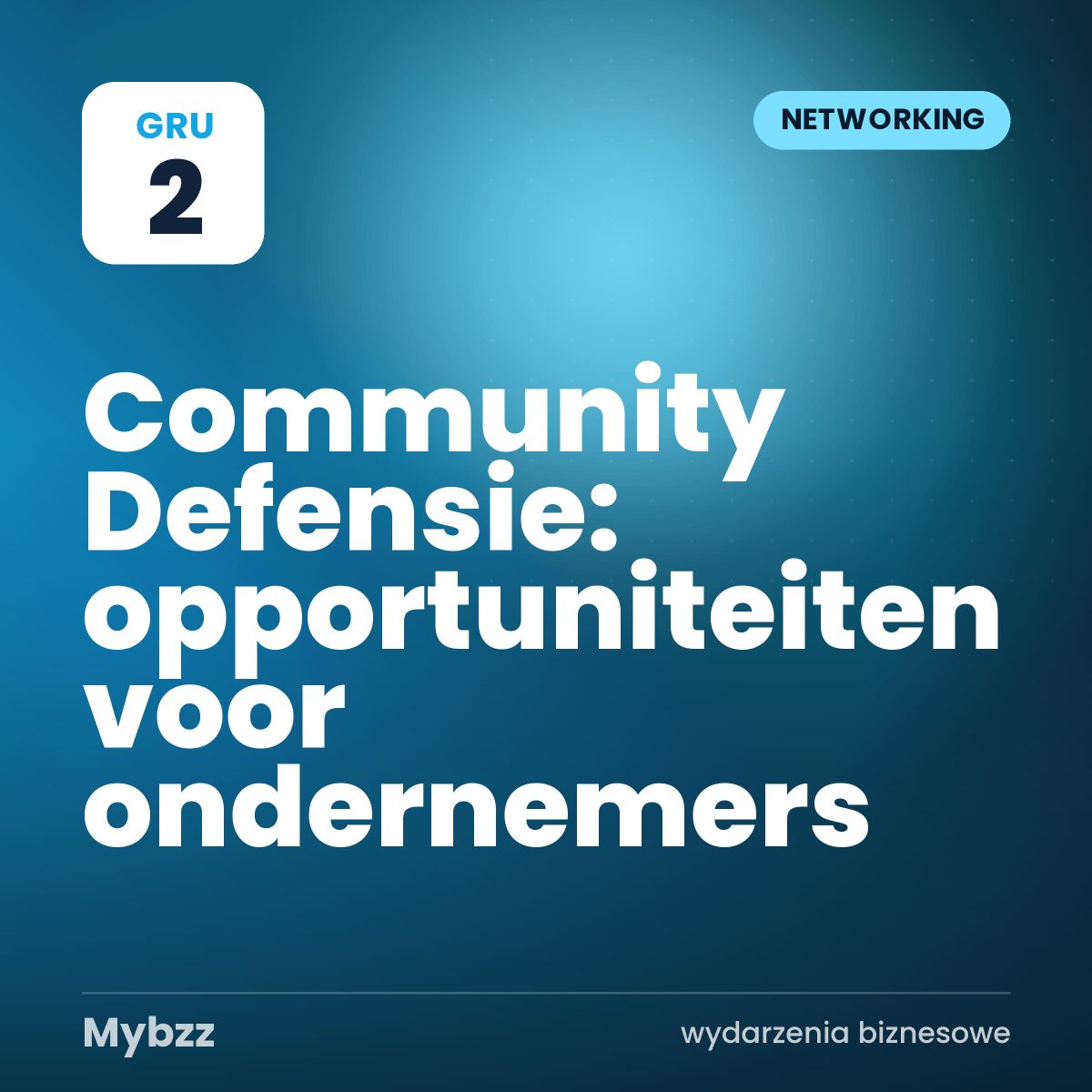 Zdjęcie wydarzenia: Community Defensie: opportuniteiten voor ondernemers