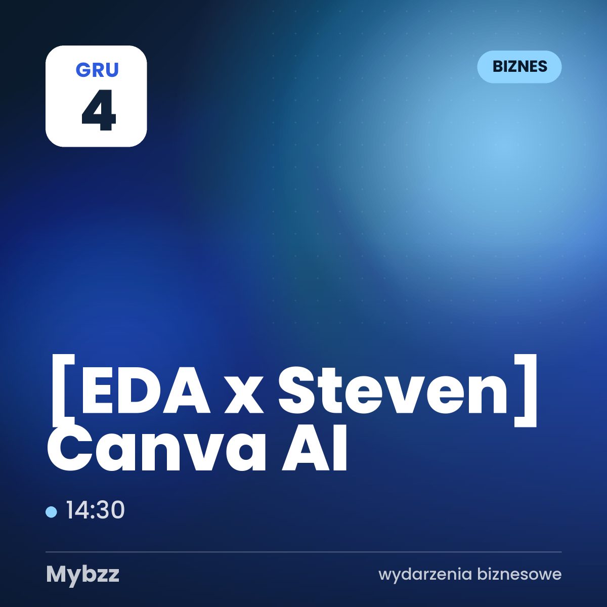 Zdjęcie wydarzenia: 【EDA x 創點子Steven】用 Canva AI 建立內容資產體系