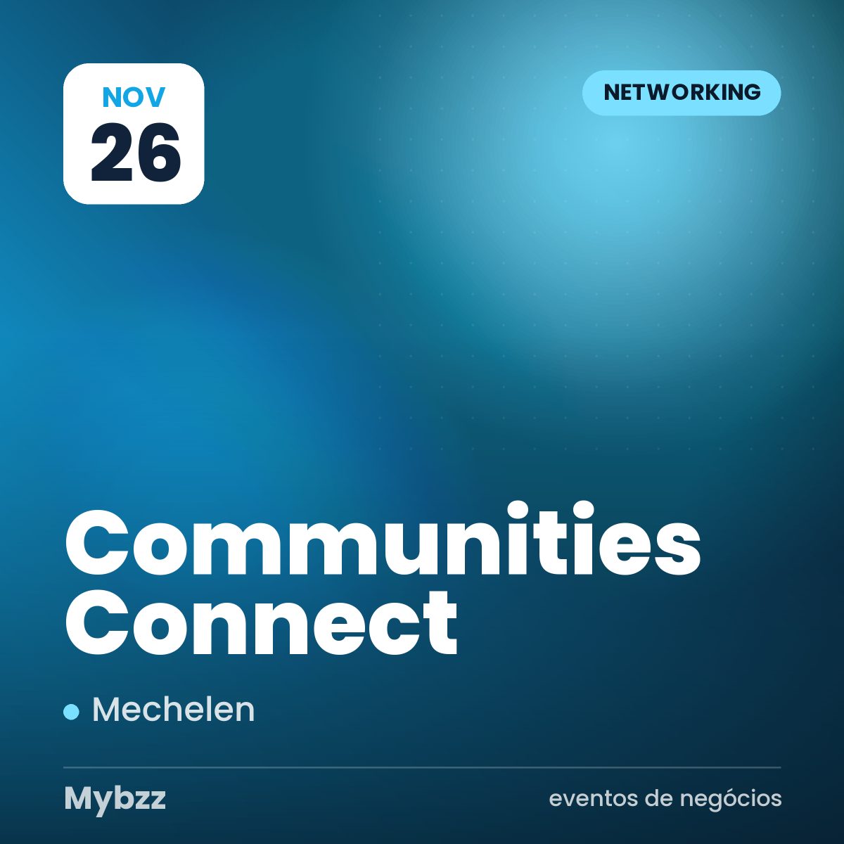 Capa do evento: Communities Connect
