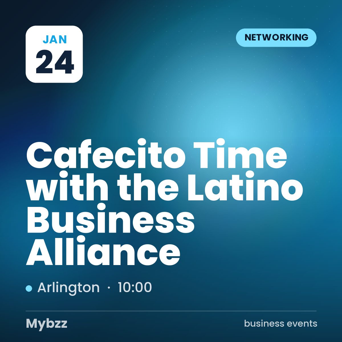 Event cover: Cafecito Time with the Latino Business Alliance