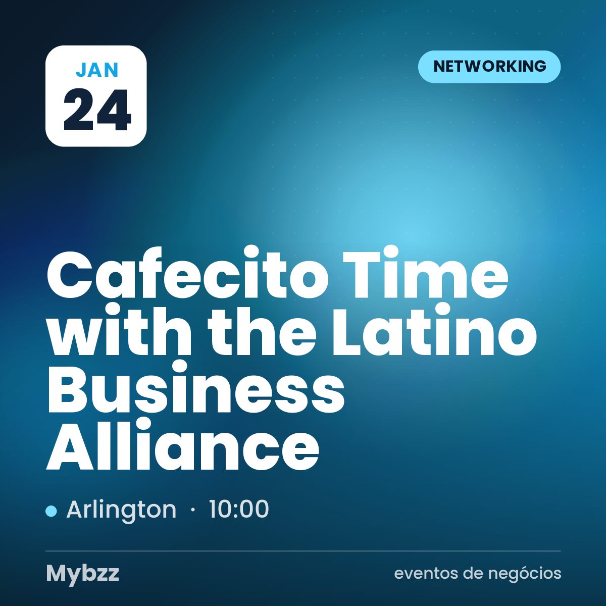 Capa do evento: Cafecito Time with the Latino Business Alliance