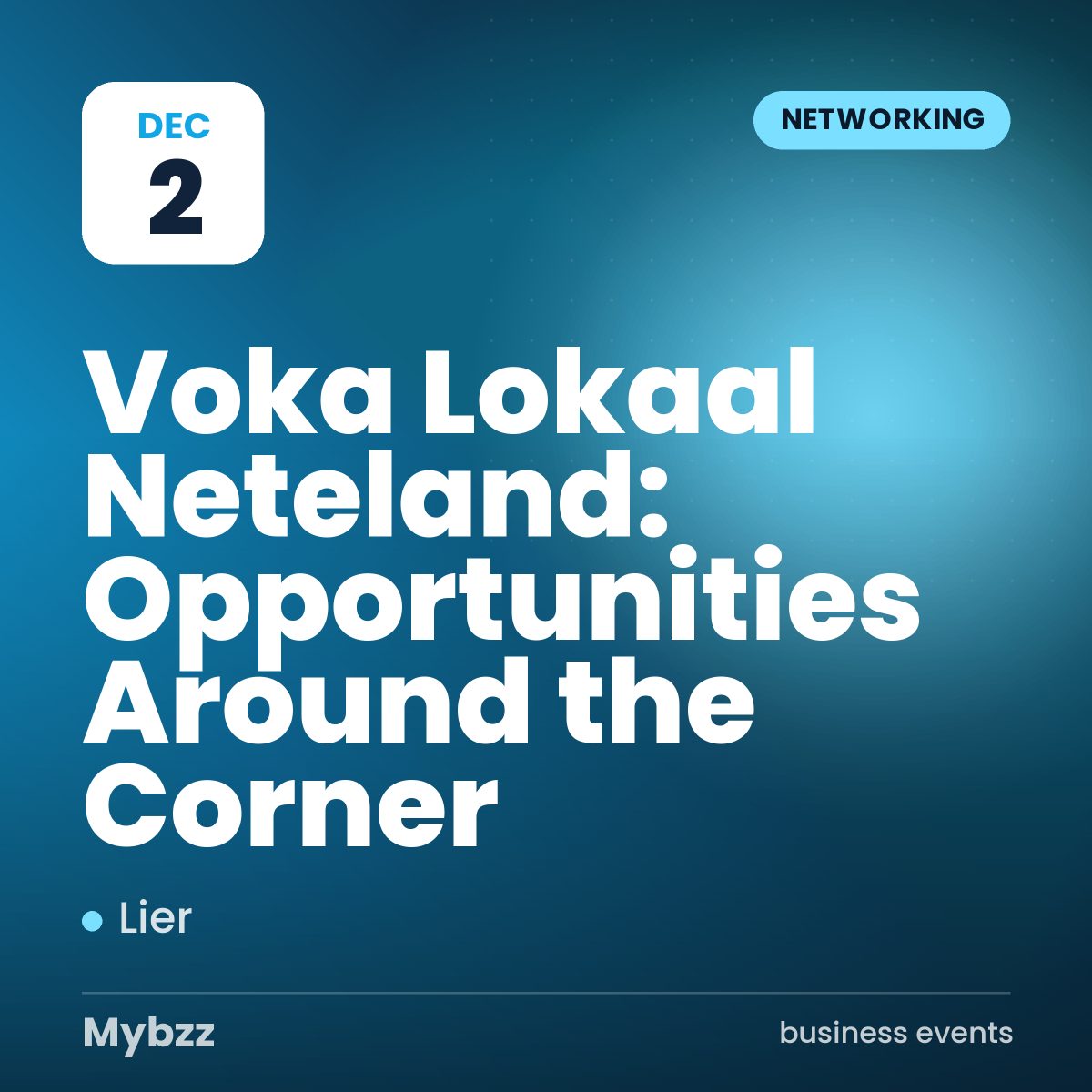 Event cover: Voka Lokaal Neteland: Opportunities Around the Corner