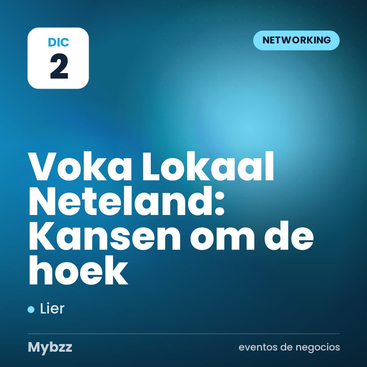 Portada del evento: Voka Lokaal Neteland: Kansen om de hoek