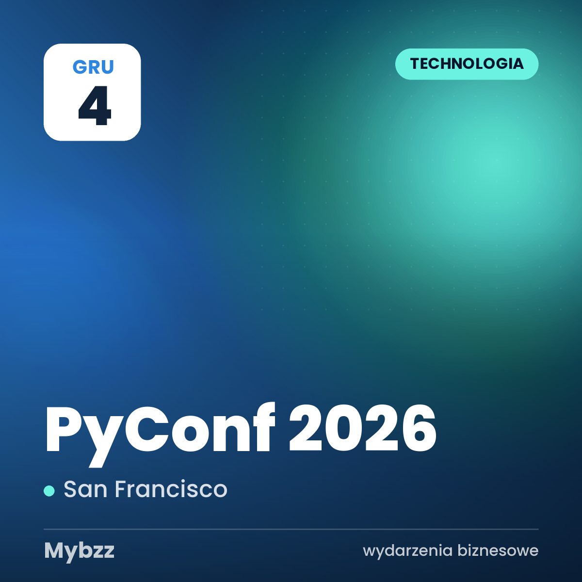 Zdjęcie wydarzenia: PyConf 2026