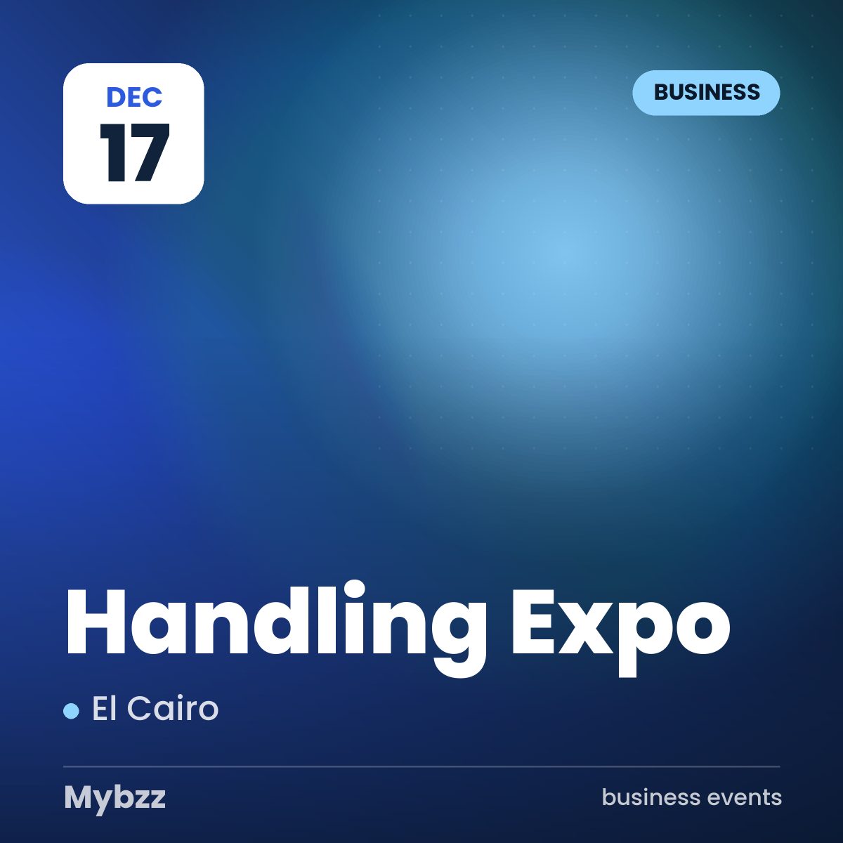 Event cover: Handling Expo