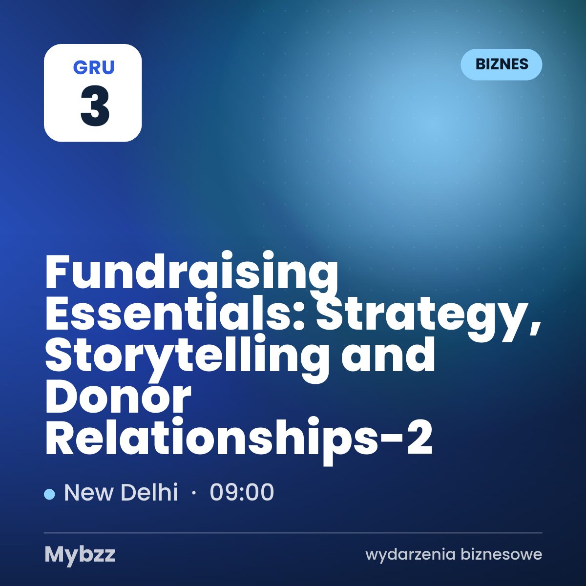 Zdjęcie wydarzenia: Fundraising Essentials: Strategy, Storytelling and Donor Relationships-2