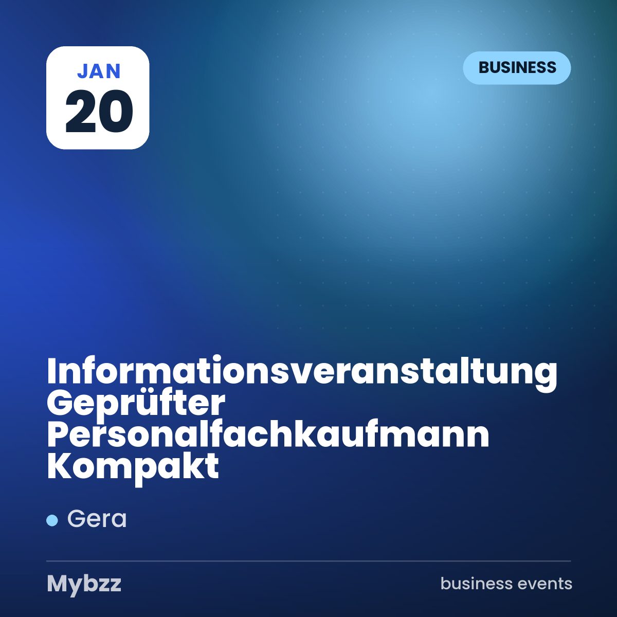 Event cover: Informationsveranstaltung Geprüfter Personalfachkaufmann Kompakt