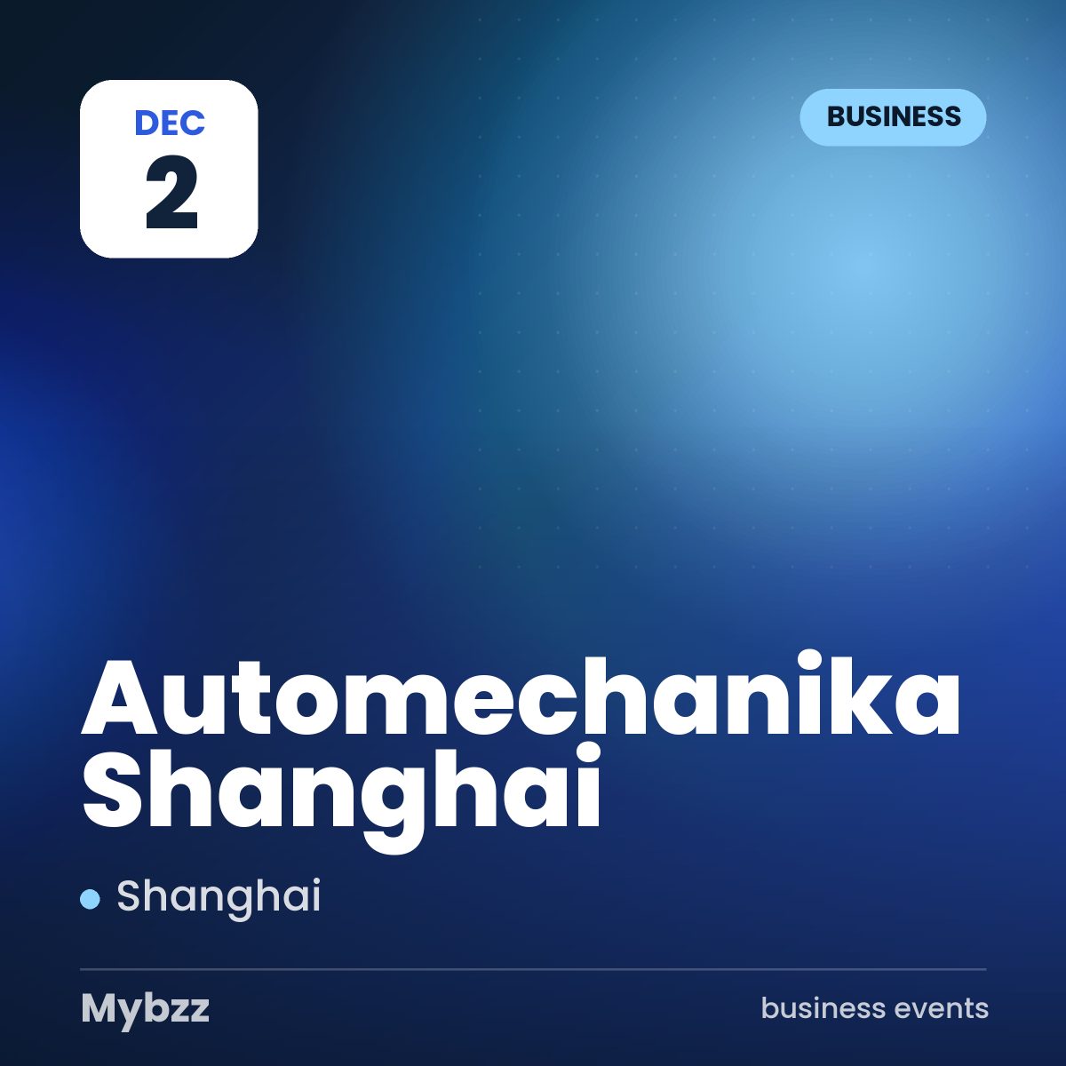 Event cover: Automechanika Shanghai
