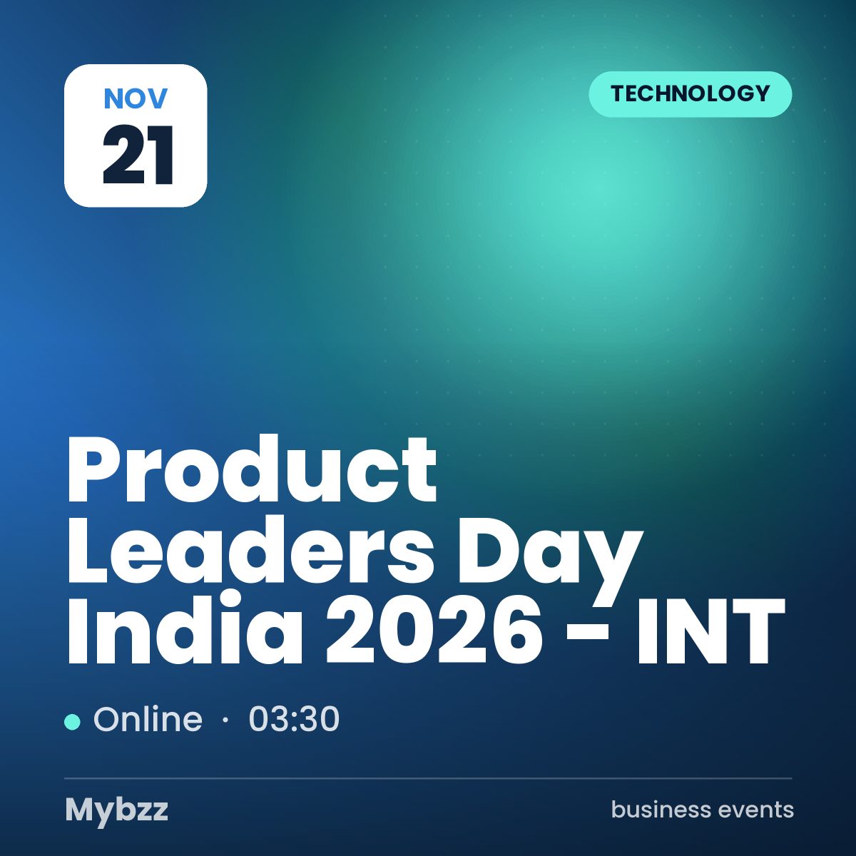 Event cover: Product Leaders Day India 2026 - INT