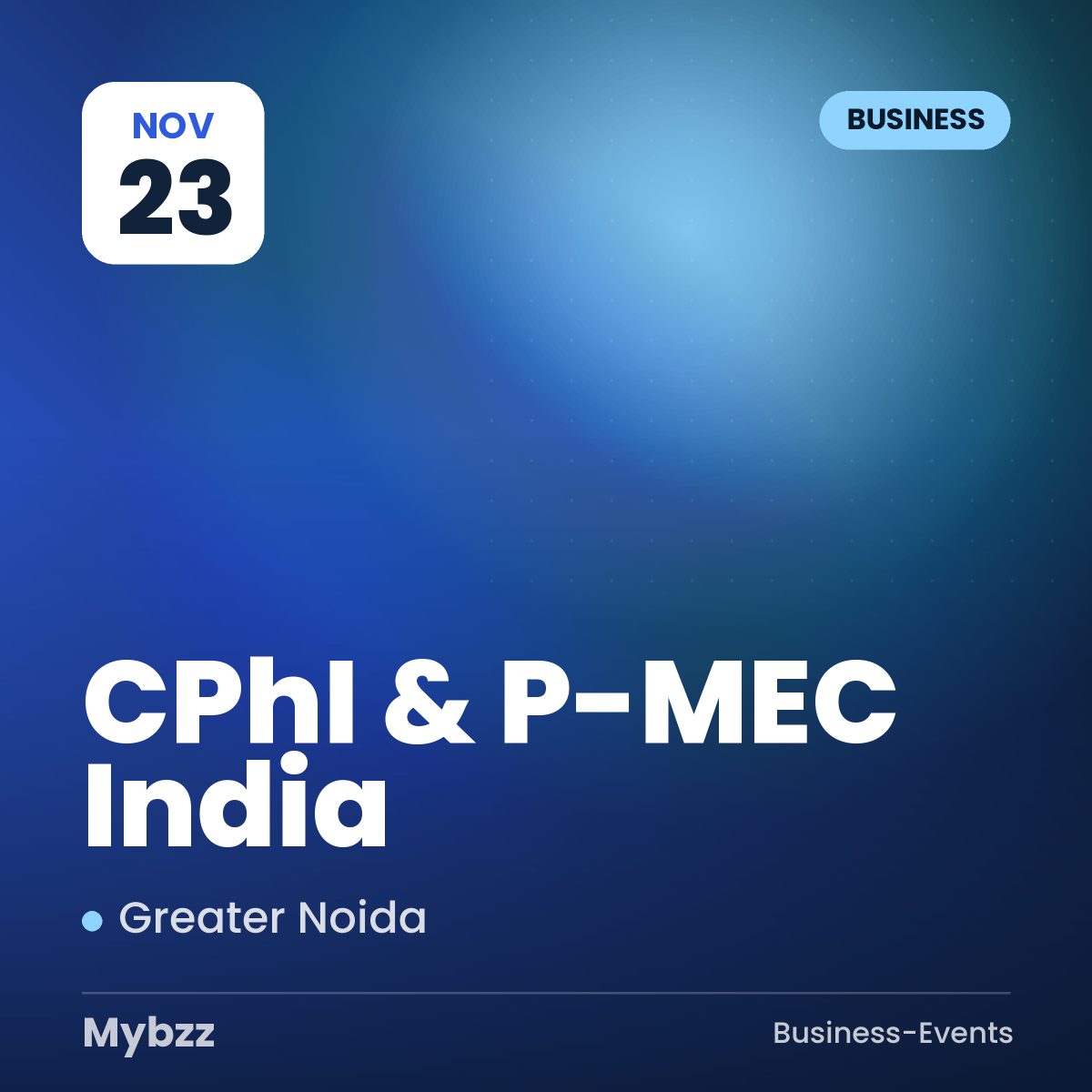 Event-Titelbild: CPhI & P-MEC India