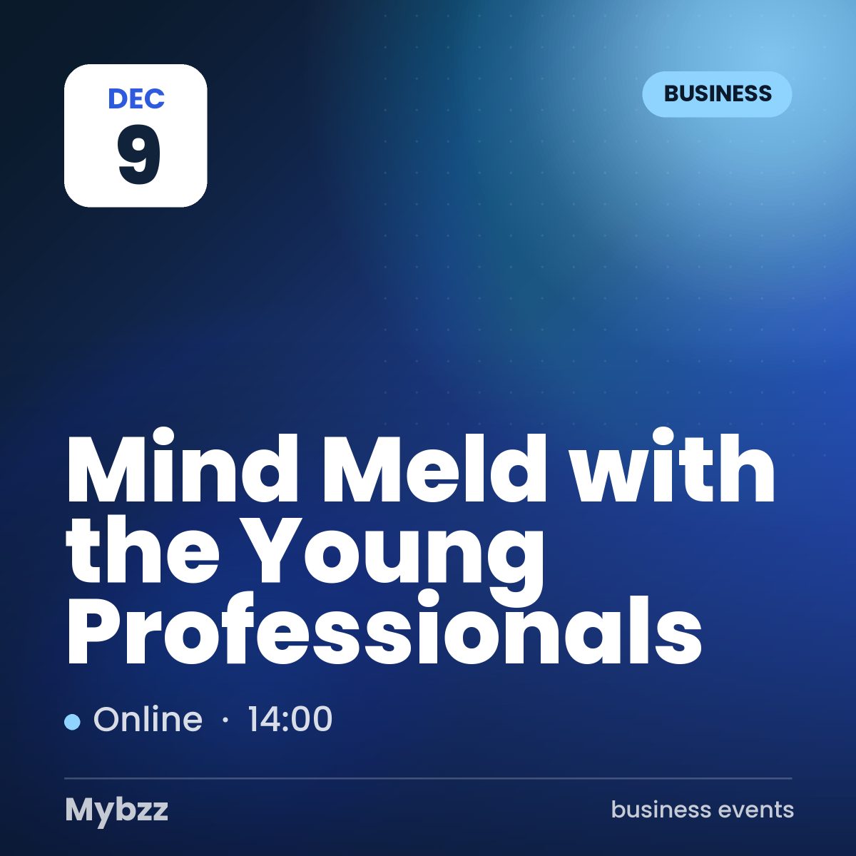 Event cover: Mind Meld with the Young Professionals