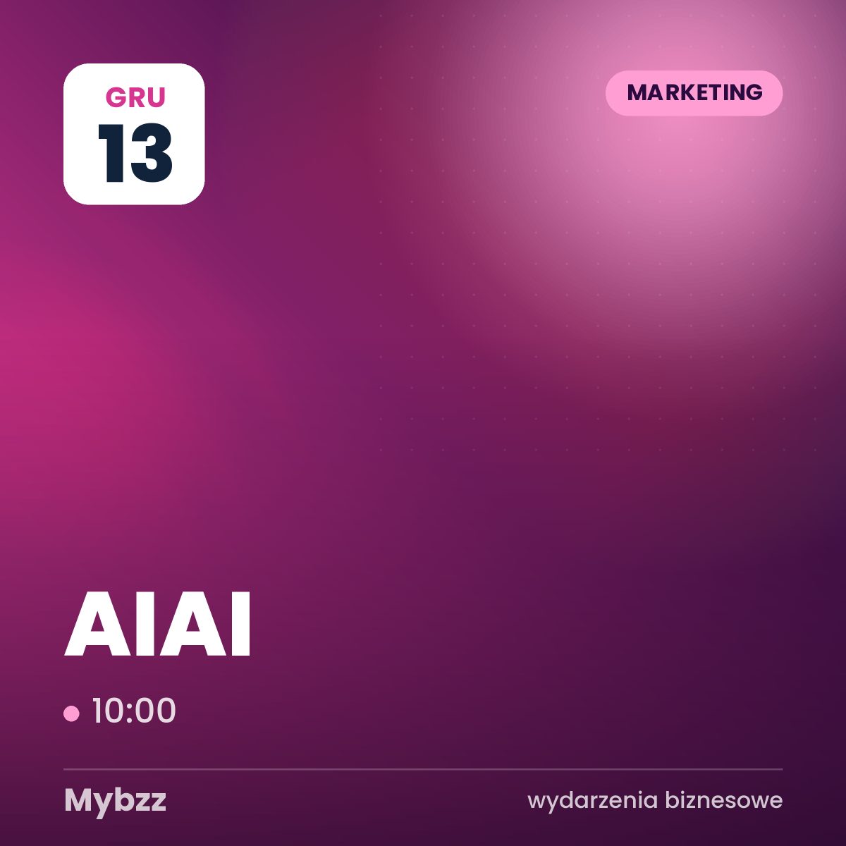 Zdjęcie wydarzenia: 把AI變成你的行銷團隊:AI工作流與工具應用