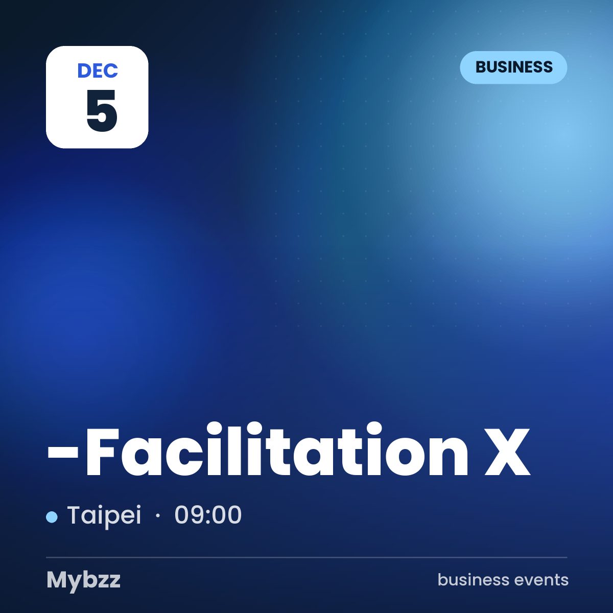 Event cover: 第九屆引導嘉年華-Facilitation X