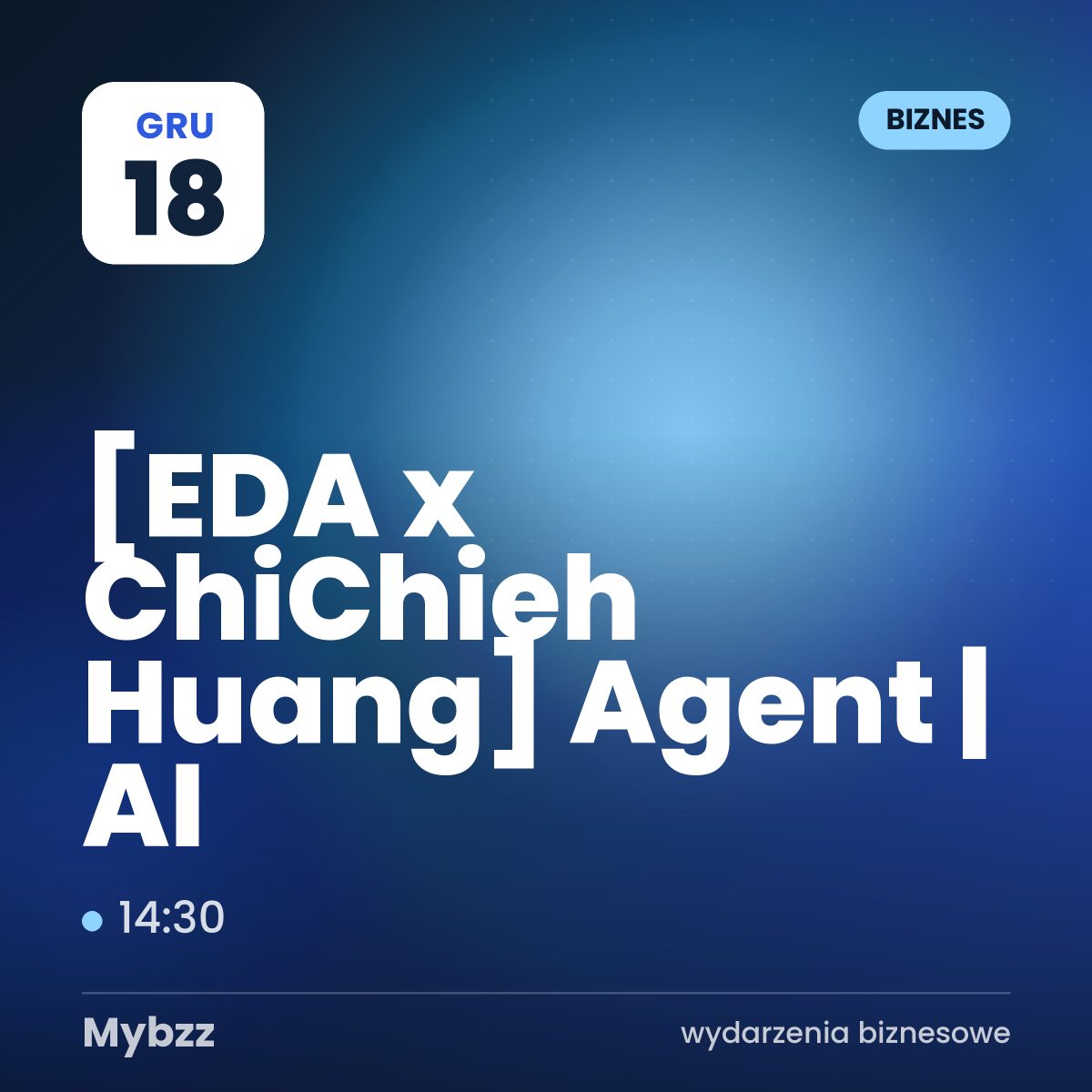 Zdjęcie wydarzenia: 【EDA x ChiChieh Huang】從知識大腦到多 Agent 協作|創業團隊的 AI 員工管理學