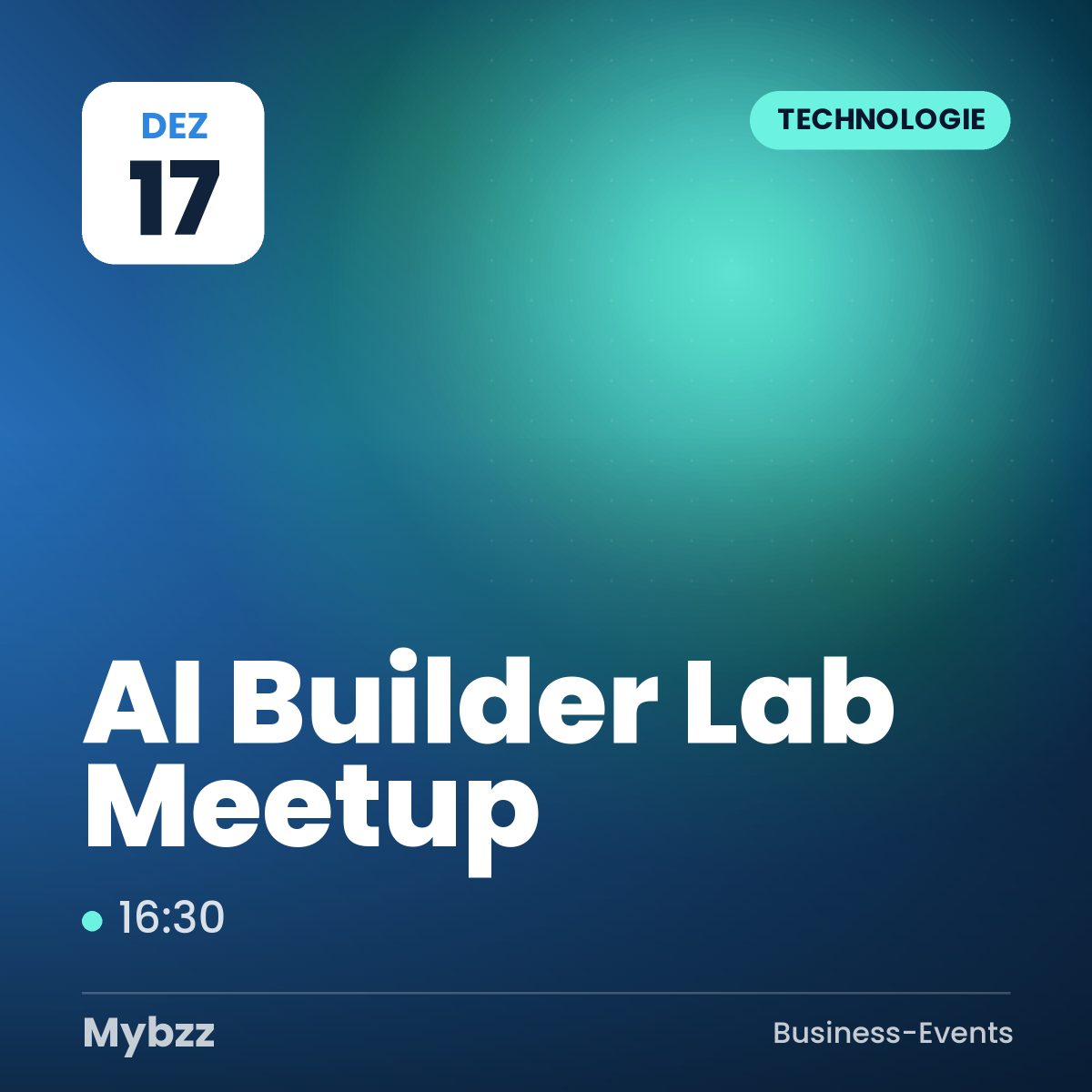 Event-Titelbild: AI Builder Lab Meetup