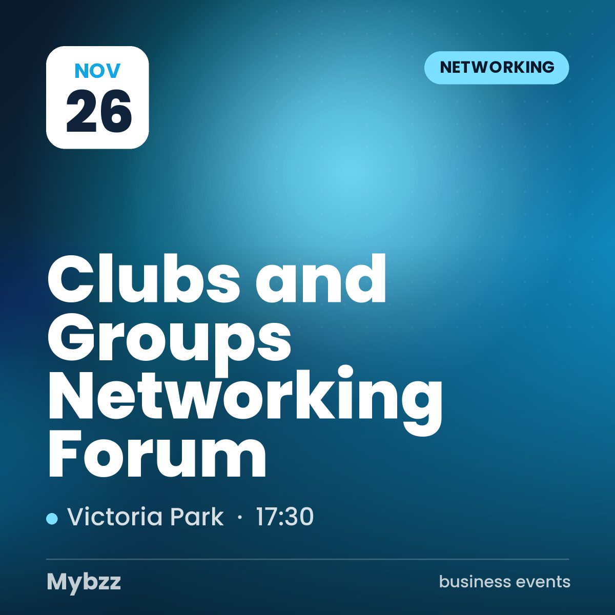 Event cover: Clubs and Groups Networking Forum