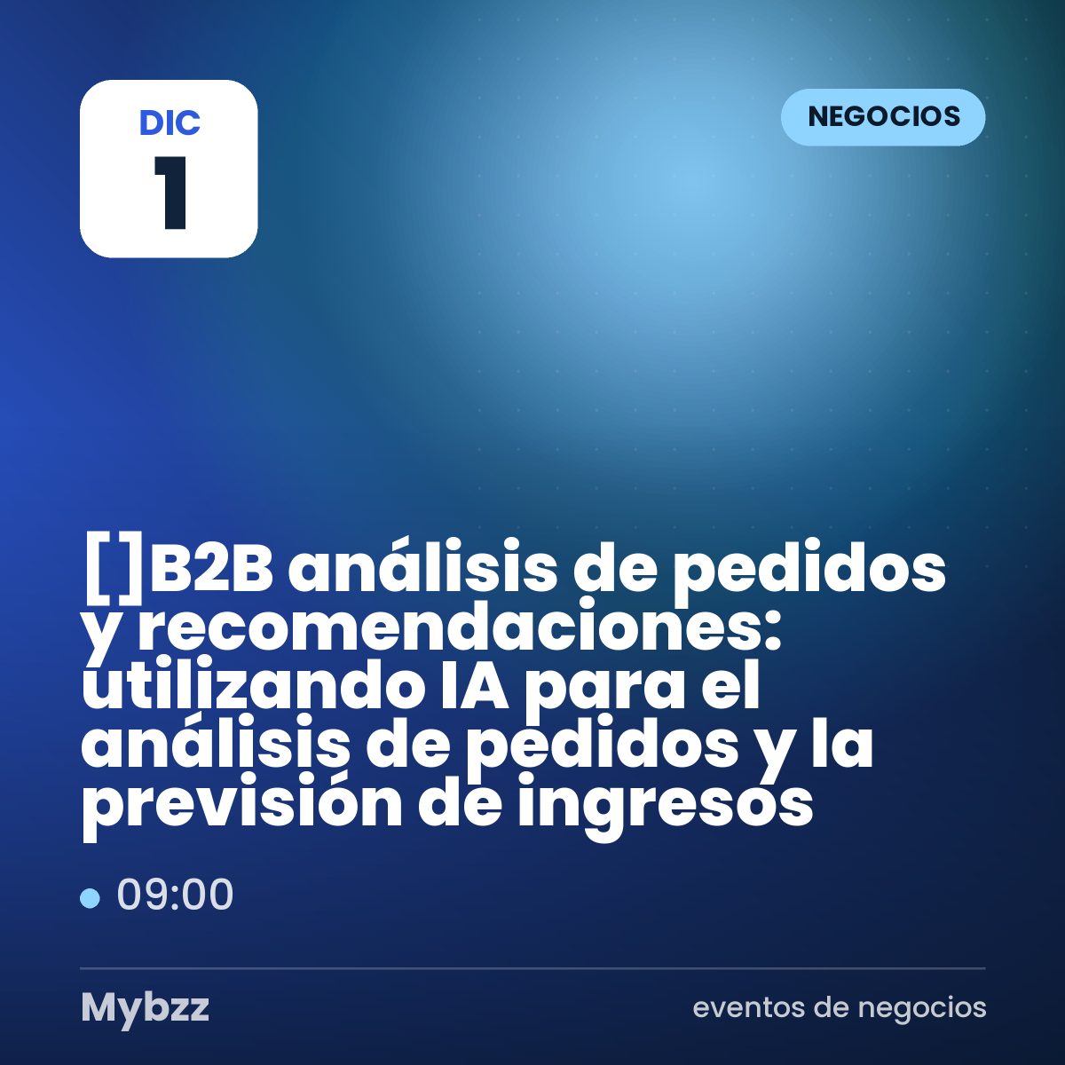 Portada del evento: 【臺北班】B2B análisis de pedidos y recomendaciones: utilizando IA para el análisis de pedidos y la previsión de ingresos