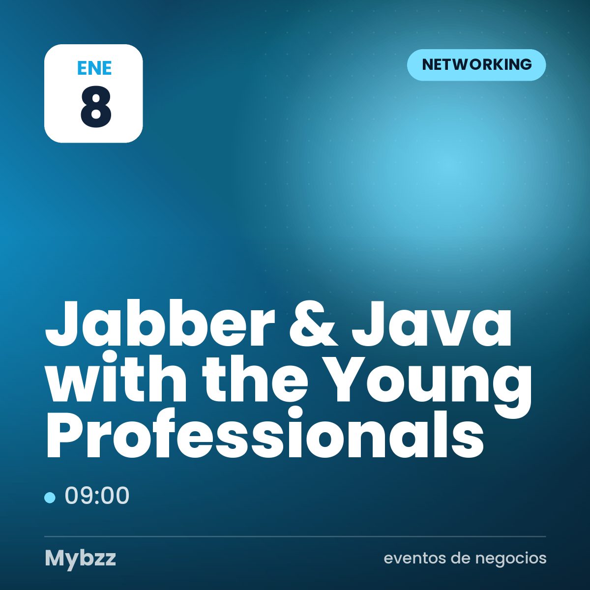 Portada del evento: Jabber & Java with the Young Professionals