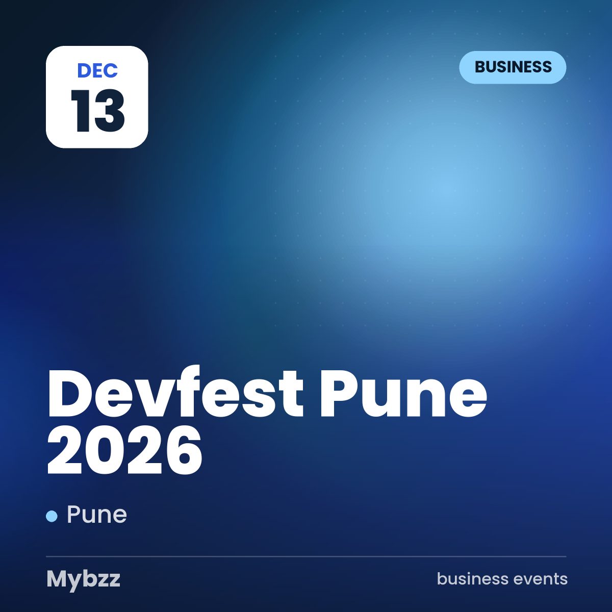 Event cover: Devfest Pune 2026