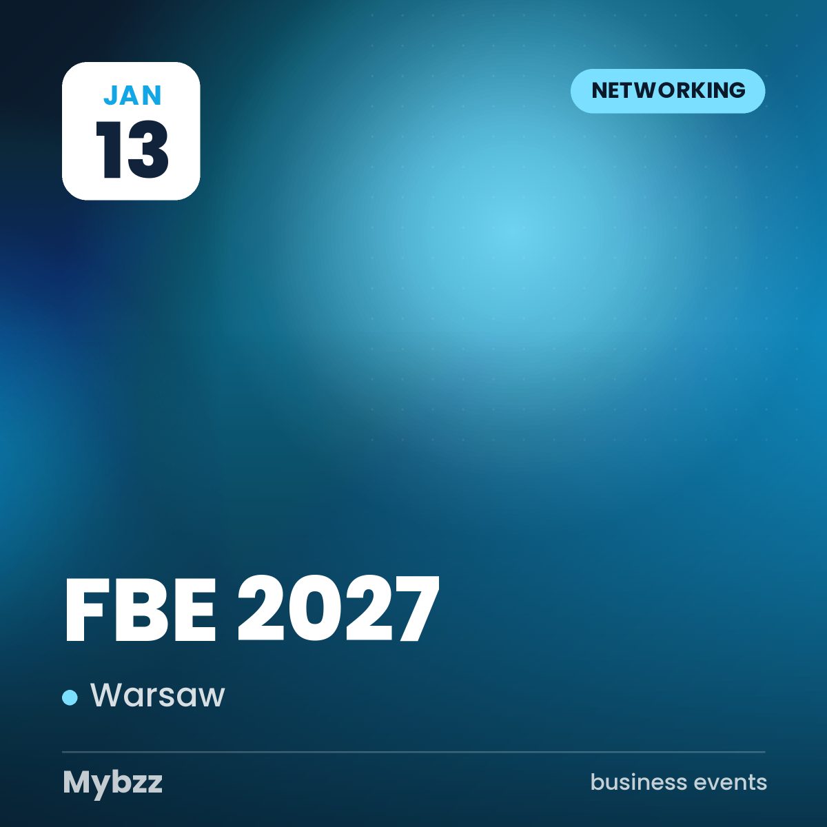 Event cover: FBE 2027