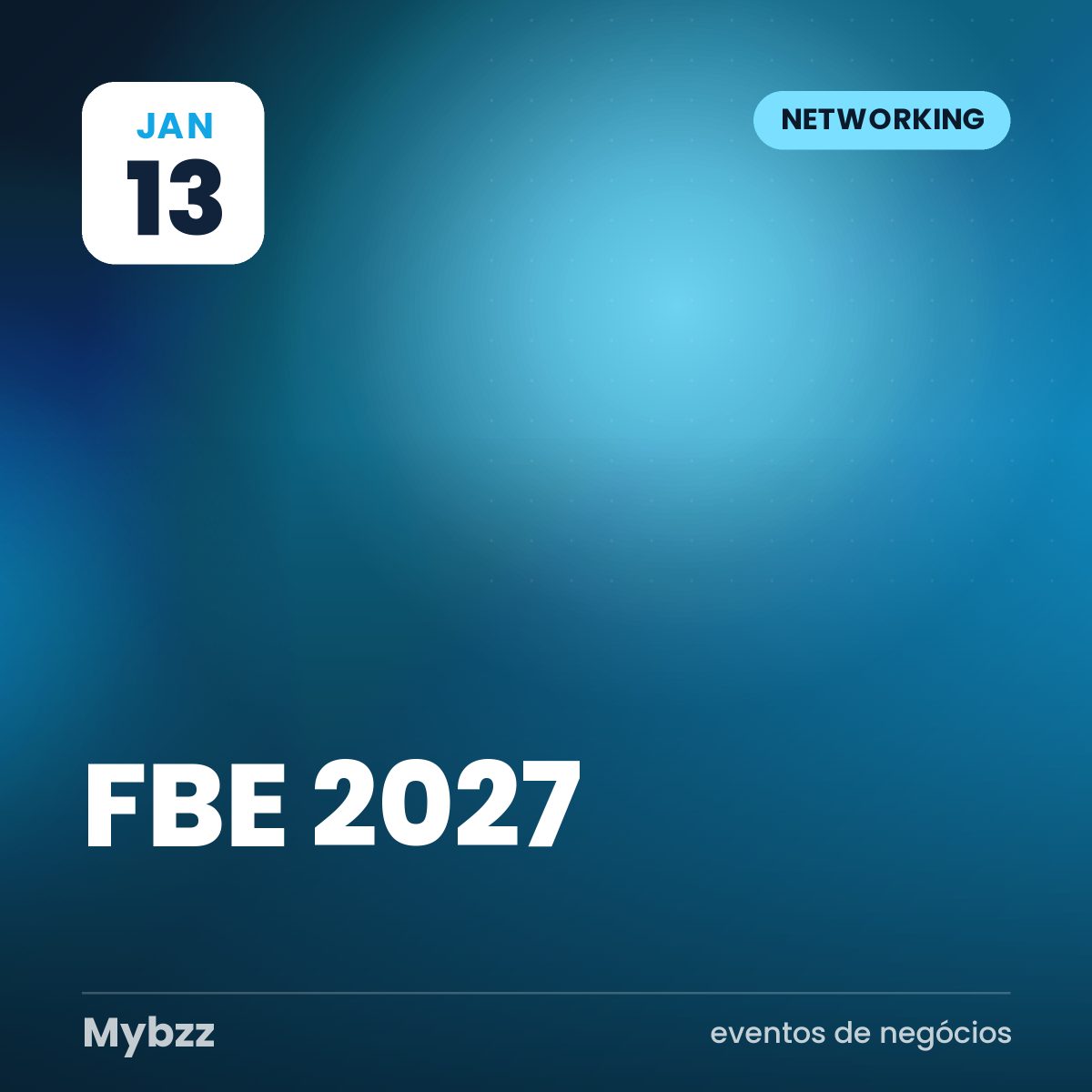 Capa do evento: FBE 2027