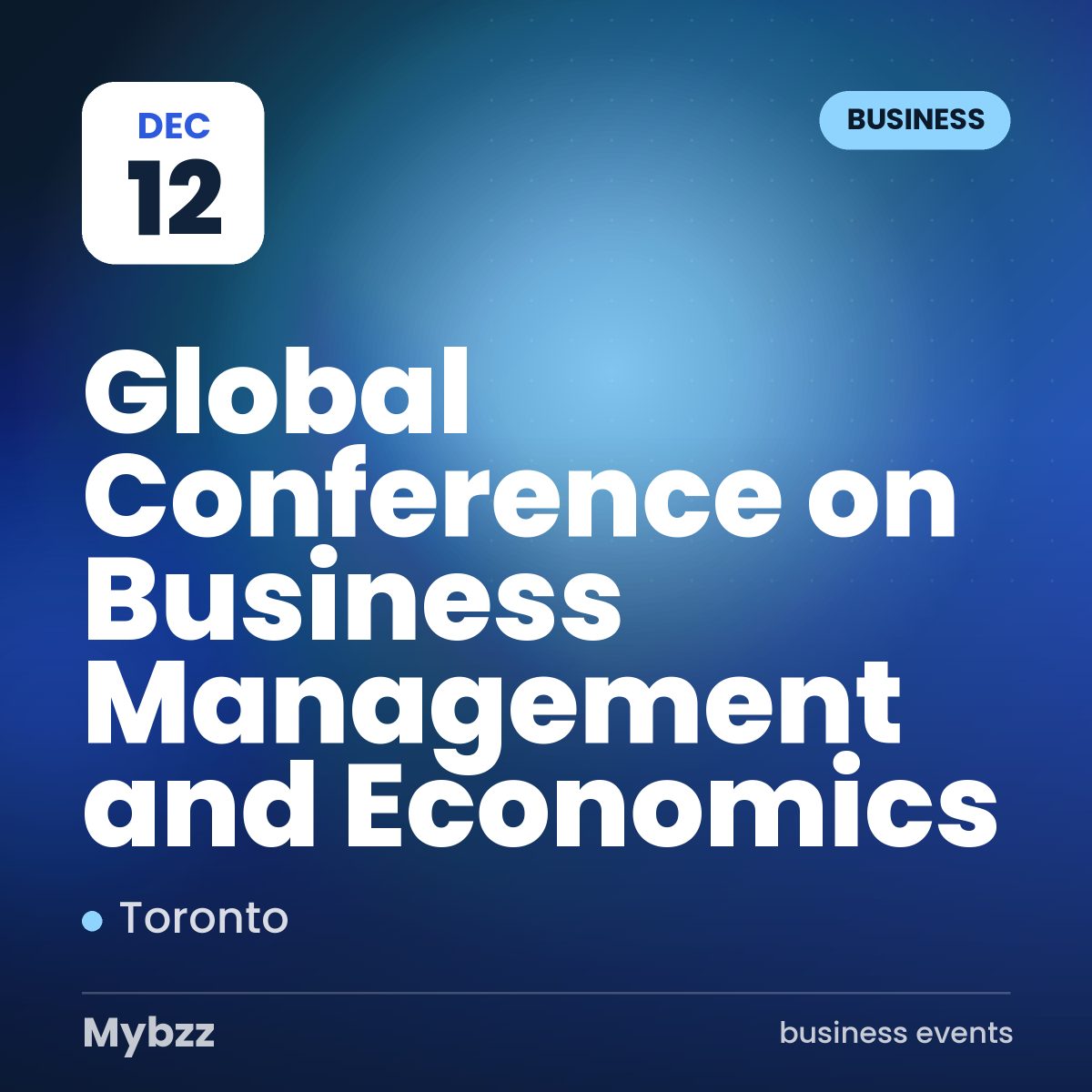 Event cover: Global Conference on Business Management and Economics