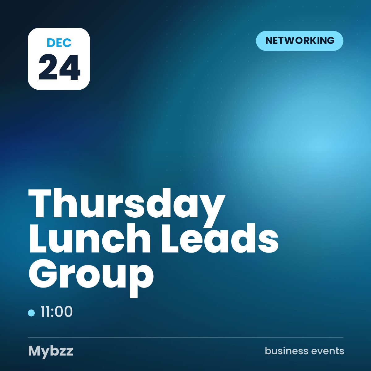 Event cover: Thursday Lunch Leads Group