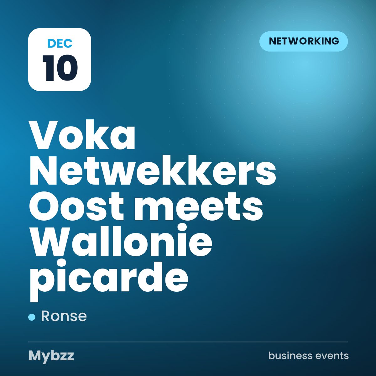 Event cover: Voka Netwekkers Oost meets Wallonie picarde