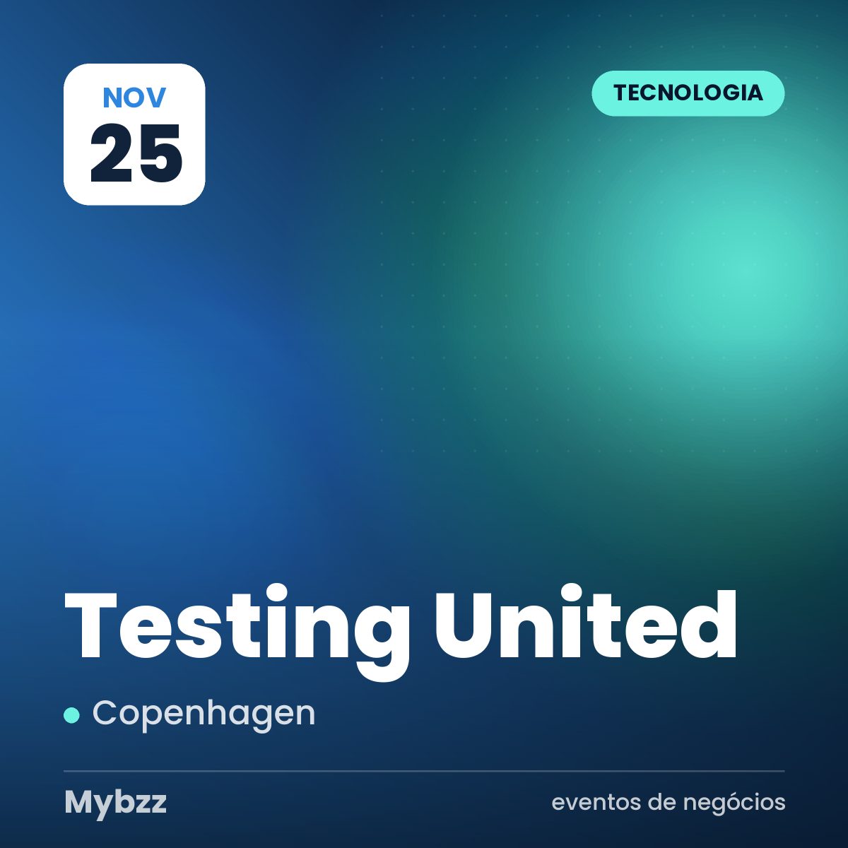 Capa do evento: Testing United